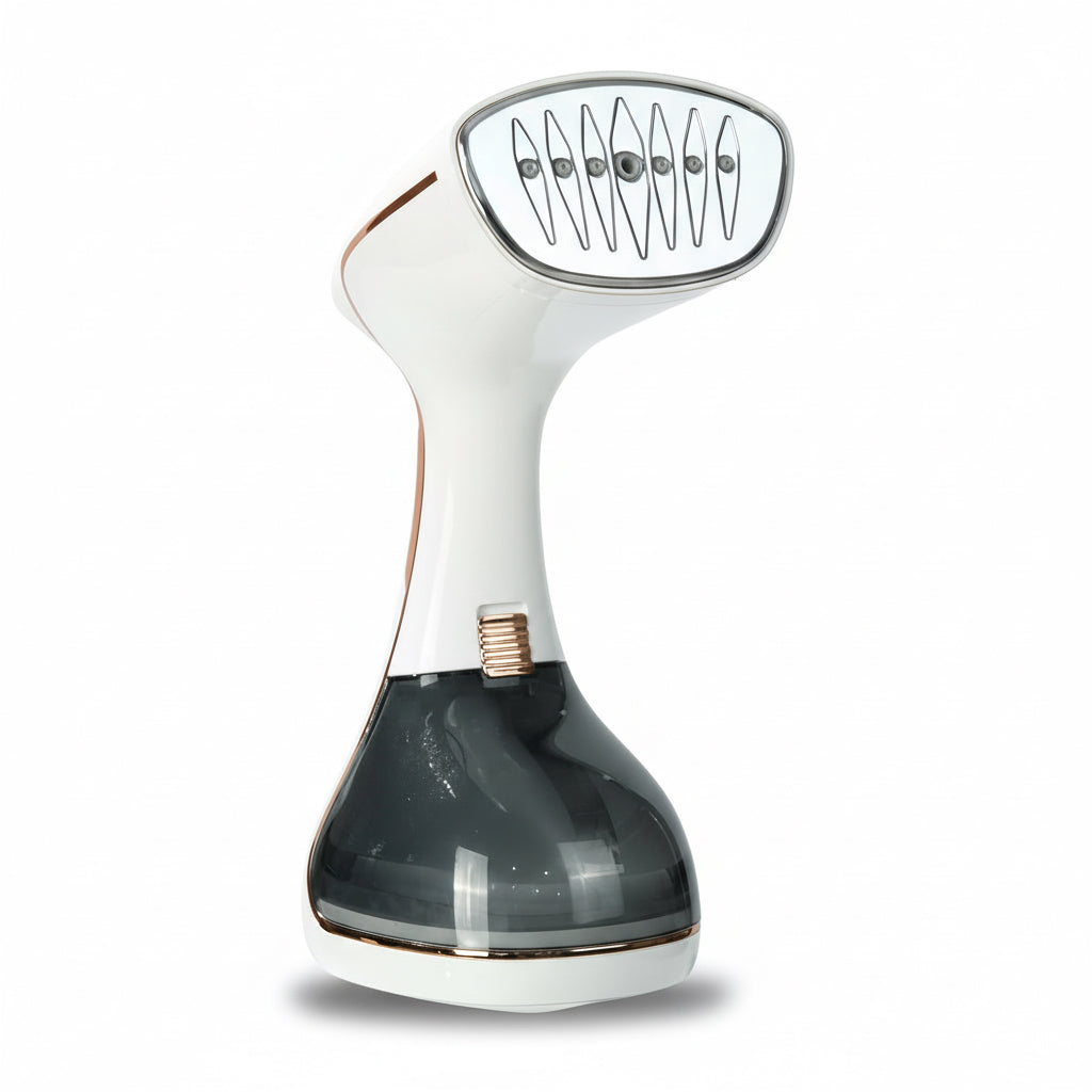 Aparat de călcat vertical portabil cu abur Das Schaf™ Steamer 1780W -  include perie electrică 3-în-1, bile de lână naturale, mănușă termorezistentă