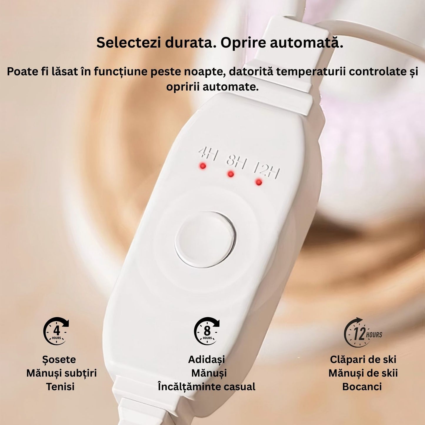 Uscator electric pentru incaltaminte Das Schaf™, cu igienizare UV