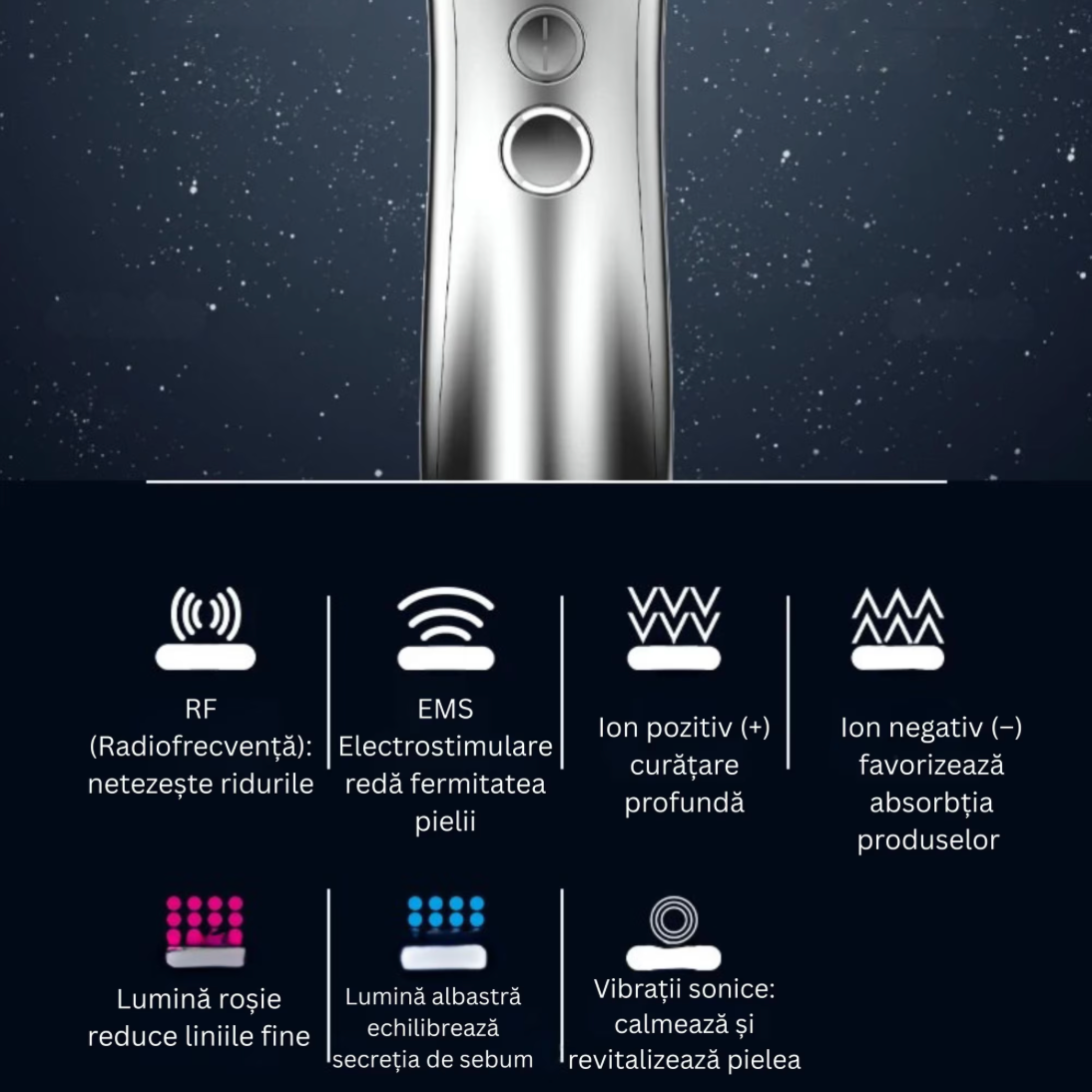 Aparat Facial Radiofrecventa & Microcurent Das Schaf™