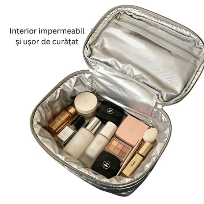 Geantă cosmetice impermeabilă - interior