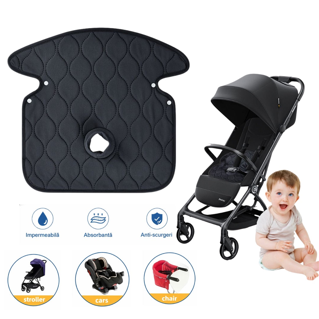 Protecție scaun auto - detaliu material