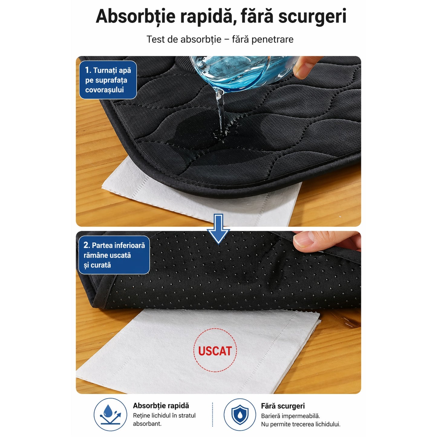 Protecție scaun auto - utilizare scaun masă